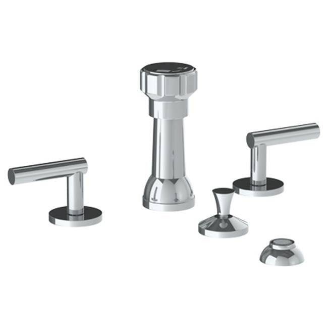 Watermark - Deck Mounted 4-Hole Bidet - Vintage Copper