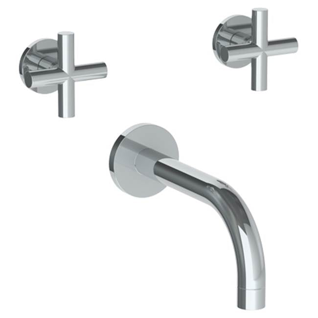 Watermark - Wall Mounted 3 Hole Bath Set - Vintage Copper