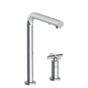 Watermark - Deck Mounted 2 Hole Square Top Kitchen Faucet with Pull Out Spray - Vintage Copper