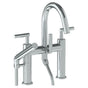 Watermark - Deck Mounted Exposed Gooseneck Bath Set with Hand Shower - Vintage Copper