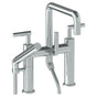 Watermark - Deck Mounted Exposed Square Bath Set with Hand Shower - Vintage Copper
