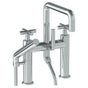 Watermark - Deck Mounted Exposed Square Bath Set with Hand Shower - Vintage Copper