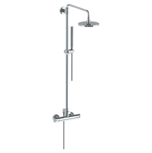 Watermark - 1/2'' Exposed Thermostatic Shower System - Vintage Copper