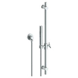 Watermark - Positioning Bar Shower kit with Slim Hand Shower and 69'' Hose - Vintage Copper