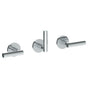Watermark - Wall Mounted 3-Valve Shower Trim - Pewter