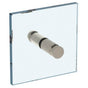 Watermark - Loft 2.0 Double Shower Door Knob / Glass Mount Hook - Vintage Copper