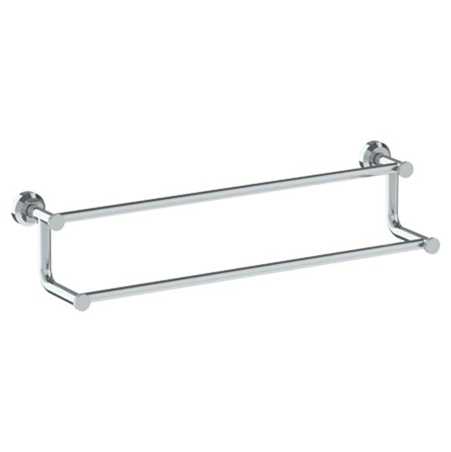 Watermark - Wall Mounted Double Towel Bar, 24'' - Vintage Copper