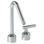 Watermark - Deck Mounted 2 Hole Kitchen Set With Angled Spout - Vintage Copper