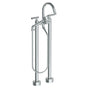 Watermark - Floor Standing Bath Set with Hand Shower - Vintage Copper