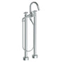 Watermark - Floor Standing Bath Set with Hand Shower - Vintage Copper