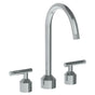 Watermark - Deck Mounted 3 Hole Bath set with Gooseneck Spout - Vintage Copper