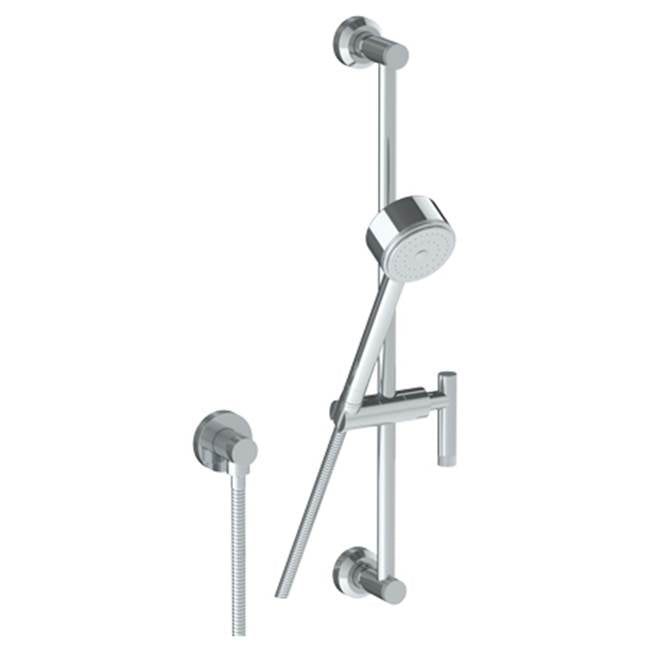Watermark - Positioning Bar Shower kit with Urbane Hand Shower and 69'' Hose - Vintage Copper