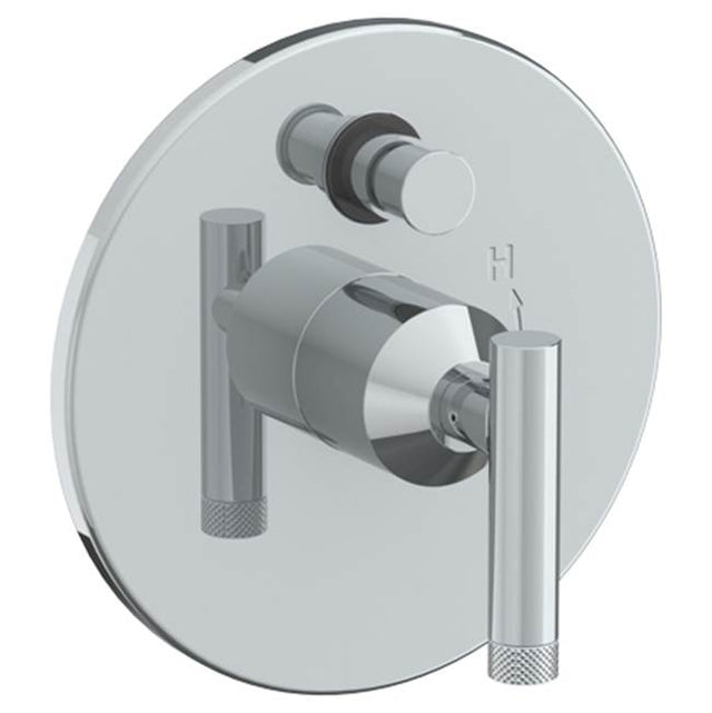 Watermark - Wall Mounted Pressure Balance Shower Trim with Diverter, 7'' dia. - Vintage Copper