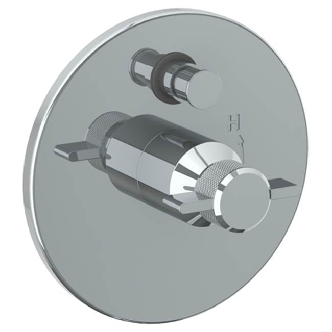 Watermark - Wall Mounted Pressure Balance Shower Trim with Diverter, 7'' dia. - Vintage Copper