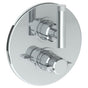 Watermark - Wall Mounted Thermostatic Shower Trim with built-in control, 7 1/2'' dia. - Vintage Copper