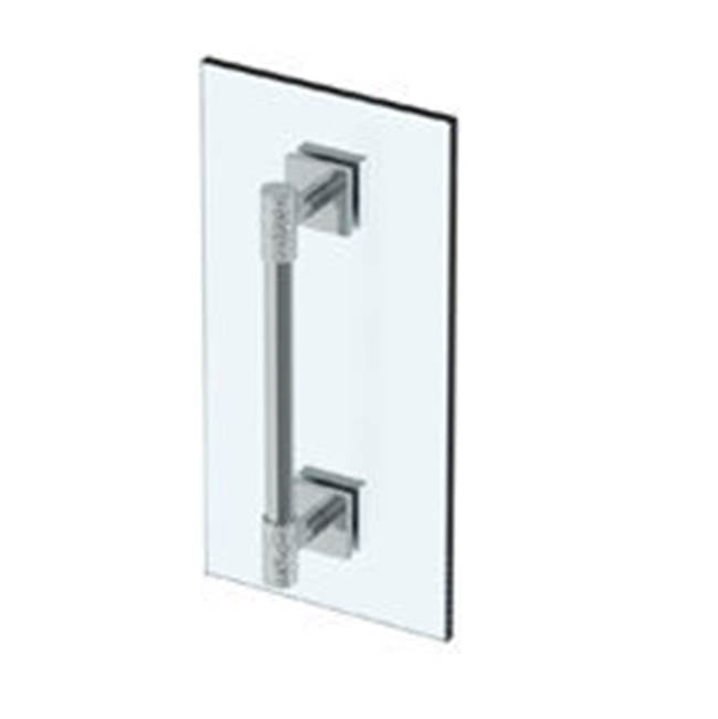 Watermark - Sense 12'' Shower Door Pull / Glass Mount Towel Bar - Vintage Copper
