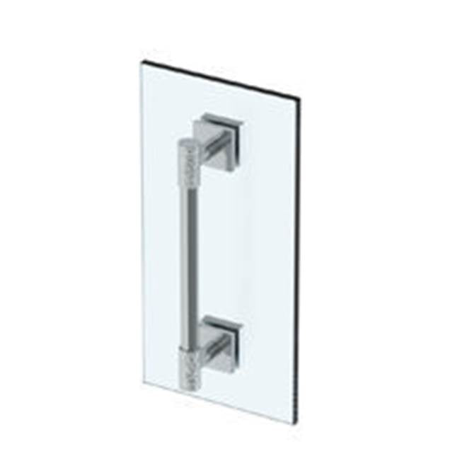 Watermark - Sense 18'' Shower Door Pull / Glass Mount Towel Bar - Vintage Copper