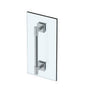 Watermark - Sense 18'' Shower Door Pull / Glass Mount Towel Bar - Vintage Copper