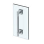 Watermark - Sense 6'' Shower Door Pull / Glass Mount Towel Bar - Vintage Copper