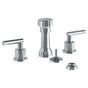 Watermark - Deck Mounted 4-Hole Bidet - Vintage Brass