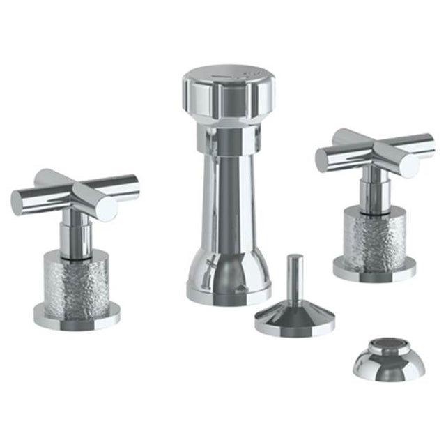 Watermark - Deck Mounted 4-Hole Bidet - Vintage Brass