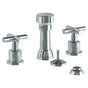 Watermark - Deck Mounted 4-Hole Bidet - Vintage Brass