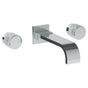 Watermark - Wall Mounted 3 Hole Bath Set - Vintage Brass