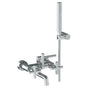 Watermark - Wall Mounted Exposed Bath Set with Hand Shower - Vintage Copper