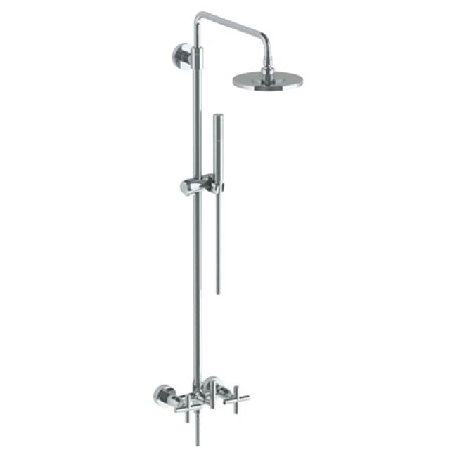Watermark - Wall Mounted Exposed Shower with Hand Shower - Vintage Copper