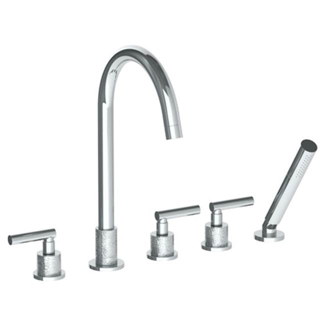 Watermark - Deck Mounted 5 Hole Bath Set - Vintage Copper