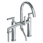 Watermark - Deck Mounted Exposed Bath Set with Hand Shower - Vintage Copper