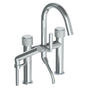 Watermark - Deck Mounted Exposed Bath Set with Hand Shower - Vintage Copper