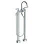 Watermark - Floor Standing Bath Set with Hand Shower - Vintage Copper