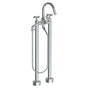 Watermark - Floor Standing Bath Set with Hand Shower - Vintage Copper