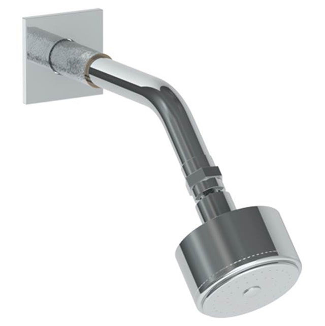 Watermark - Wall Mounted Showerhead, 3'' dia with 8'' Arm and Flange - Vintage Copper