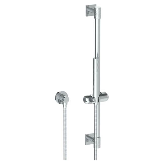 Watermark - Positioning Bar Shower Kit with Slim Hand Shower and 69'' Hose - Vintage Copper