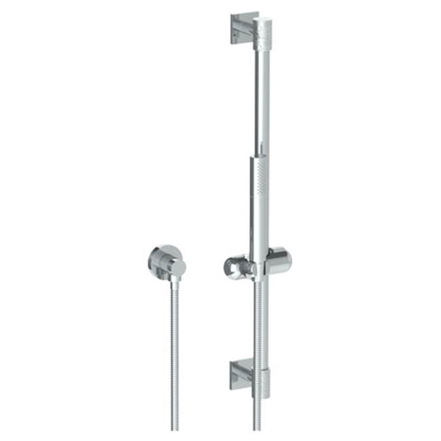 Watermark - Positioning Bar Shower Kit with Slim Hand Shower and 69'' Hose - Vintage Copper