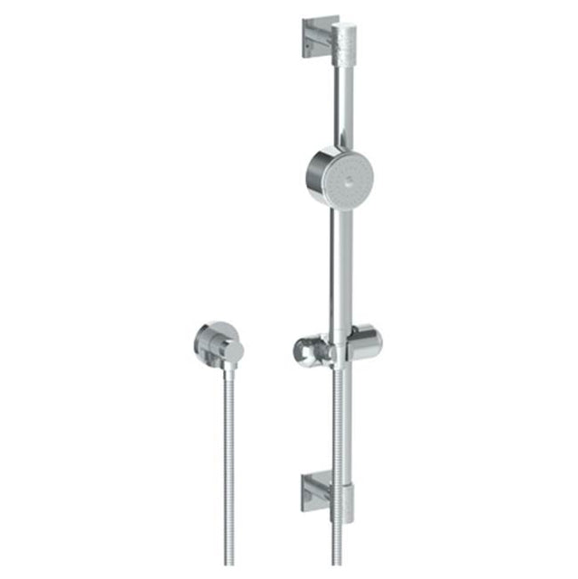 Watermark - Positioning Bar Shower Kit with Volume Hand Shower and 69'' Hose - Vintage Copper