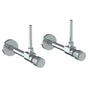 Watermark - Lavatory Angle Stop Kit -1/2'' Sweat x 3/8'' OD Compression - Vintage Copper