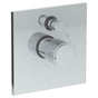 Watermark - Wall Mounted Pressure Balance Shower Trim with Diverter, 7'' - Vintage Copper