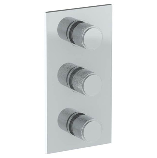 Watermark - Wall Mounted Thermostatic Shower Trim with 2 built-in controls, 6 1/4'' x 12'' - Vintage Copper