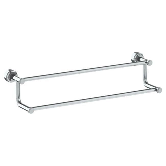Watermark - Wall Mounted Double Towel Bar, 24'' - Vintage Copper