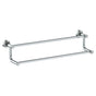 Watermark - Wall Mounted Double Towel Bar, 24'' - Vintage Copper