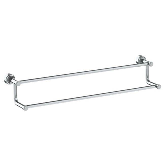 Watermark - Wall Mounted Double Towel Bar, 30'' - Vintage Copper
