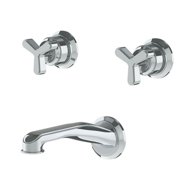 Watermark - Wall Mounted 3 Hole Bath Set - Vintage Copper