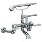 Watermark - Wall Mounted Exposed Bath Set with Hand Shower - Vintage Copper
