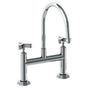 Watermark - Deck Mounted Bridge Kitchen Faucet - Vintage Copper