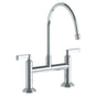 Watermark - Deck Mounted Bridge Kitchen Faucet with Extended Spout - Vintage Copper