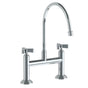 Watermark - Deck Mounted Bridge Kitchen Faucet with Extended Spout - Vintage Copper