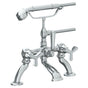 Watermark - Deck Mounted Exposed Bath Set with Hand Shower - Vintage Copper